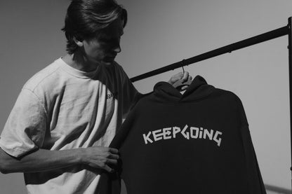 the keepgoing hoodie