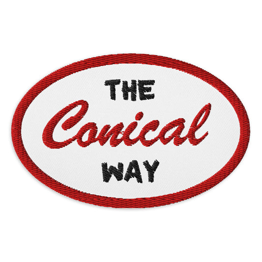 Conic Patch keepgoing apparel