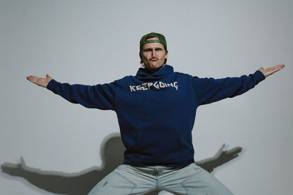 the keepgoing hoodie